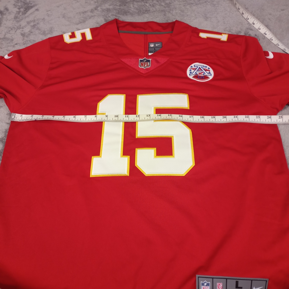 Nike NFL Kansas City Chiefs (Patrick Mahomes)Men's Game Football Jersey Large - Picture 15 of 16